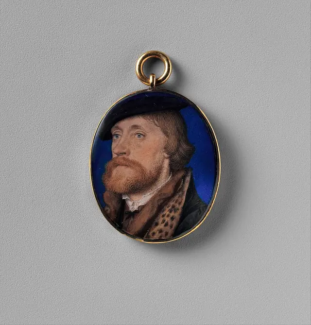 Thomas Wriothesley, lorde chanceler em 1546. Hans Holbein, o Jovem, c. 1535 · The Met · CC0.