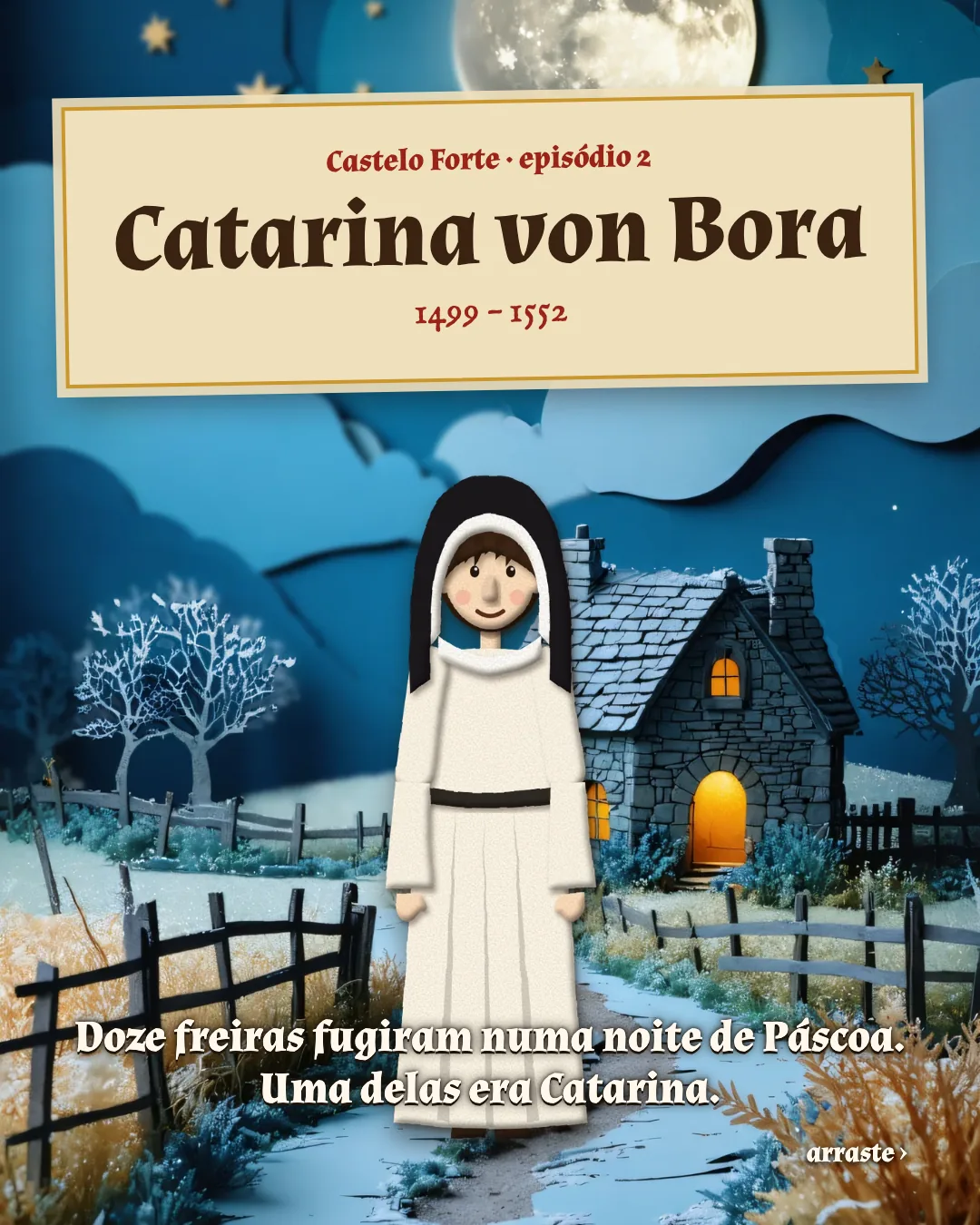 Cartão 1 do resumo de Catarina von Bora