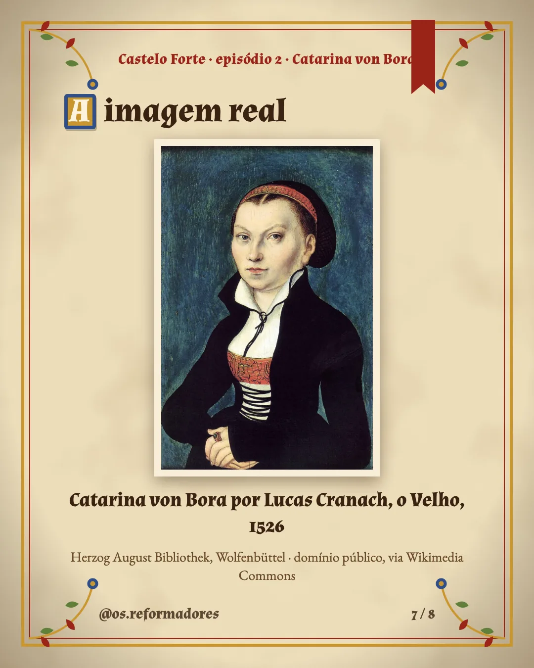 Cartão 7 do resumo de Catarina von Bora
