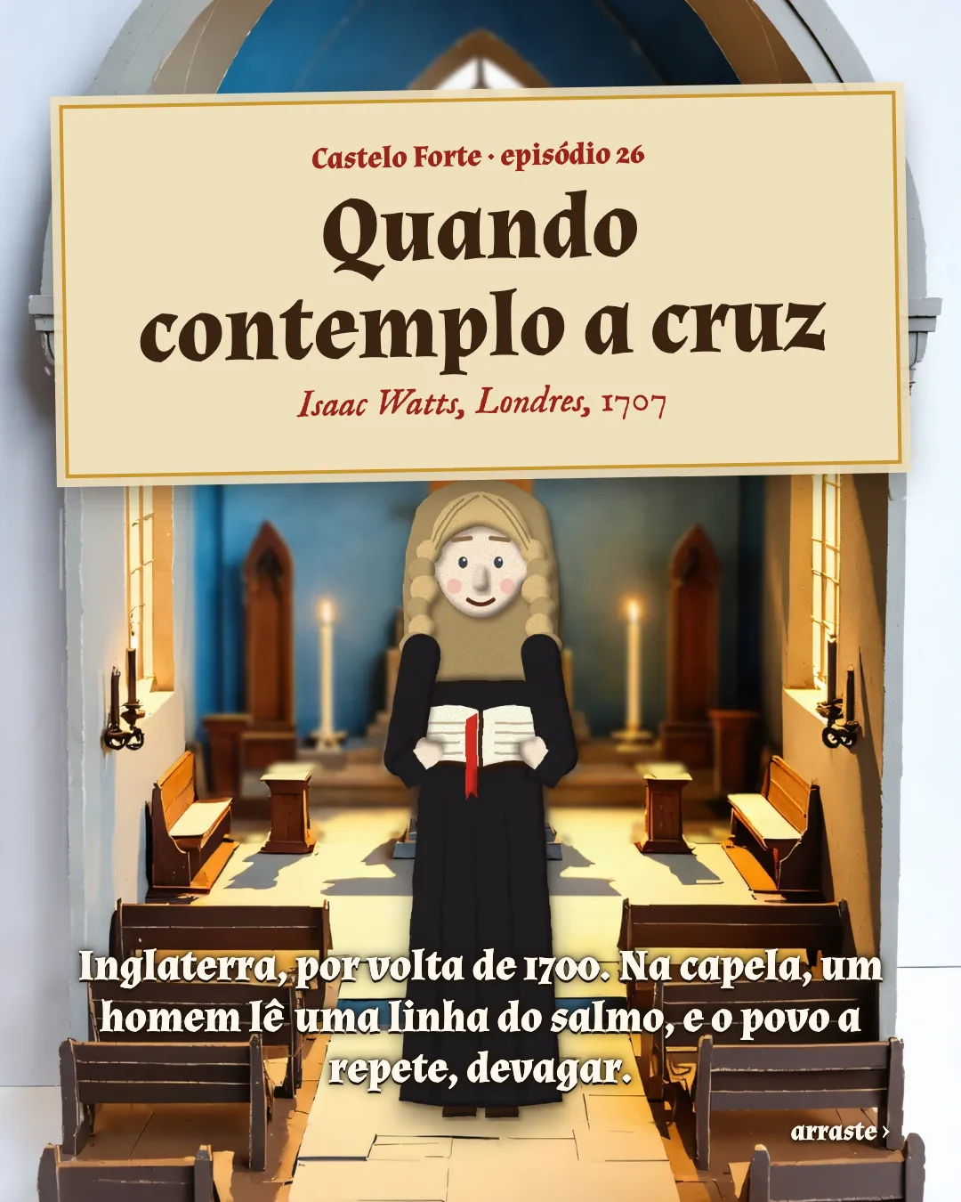 Cartão 1 do resumo de Quando contemplo a cruz