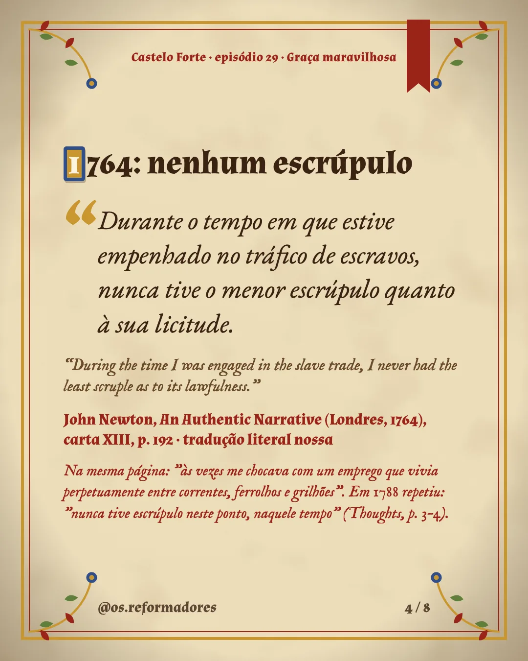 Cartão 4 do resumo de Graça maravilhosa