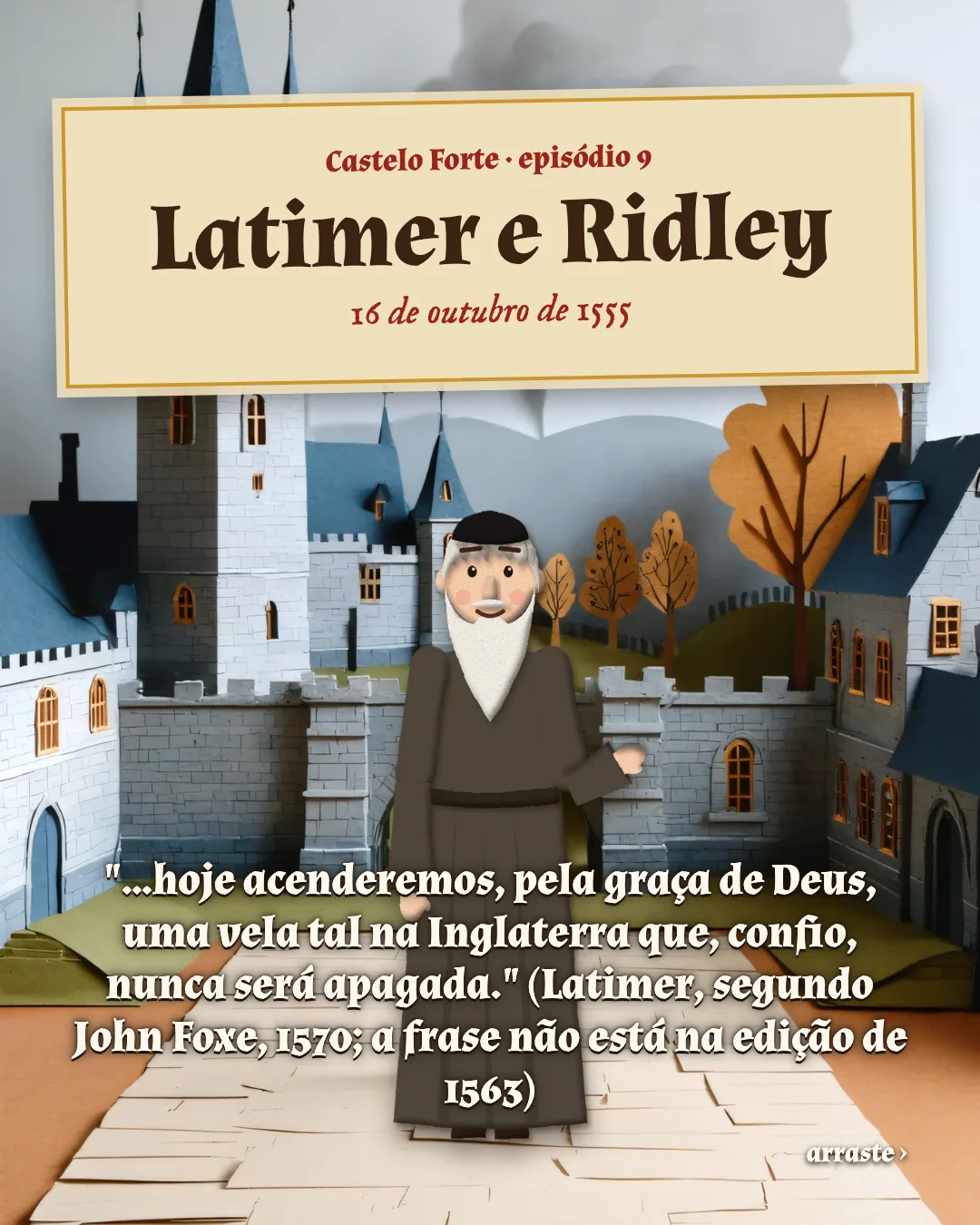 Cartão 1 do resumo de Latimer e Ridley