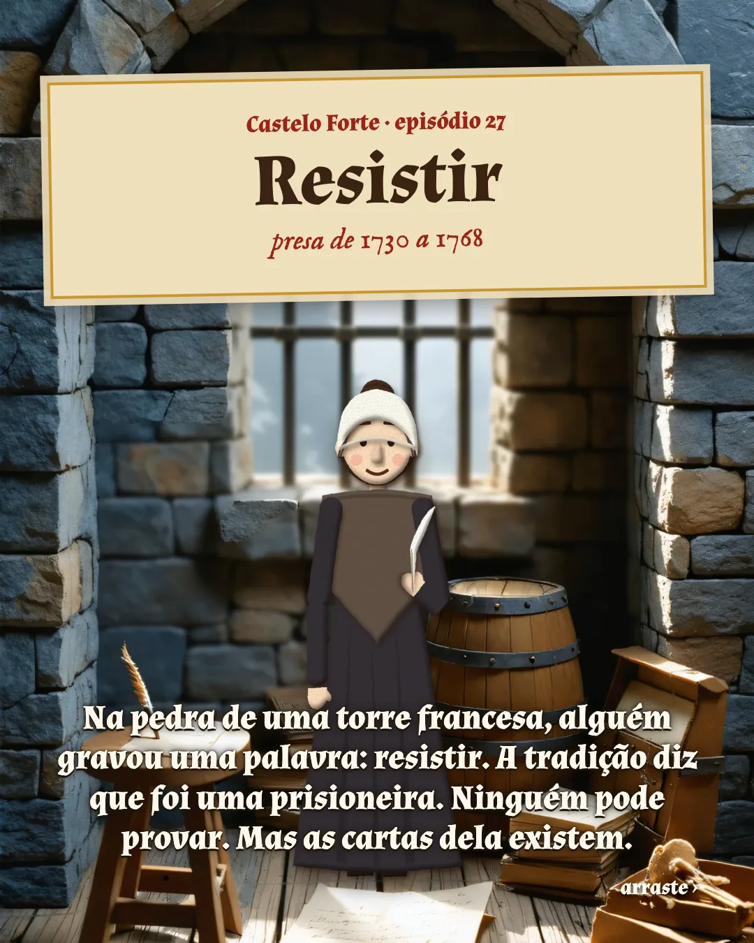 Cartão 1 do resumo de Resistir
