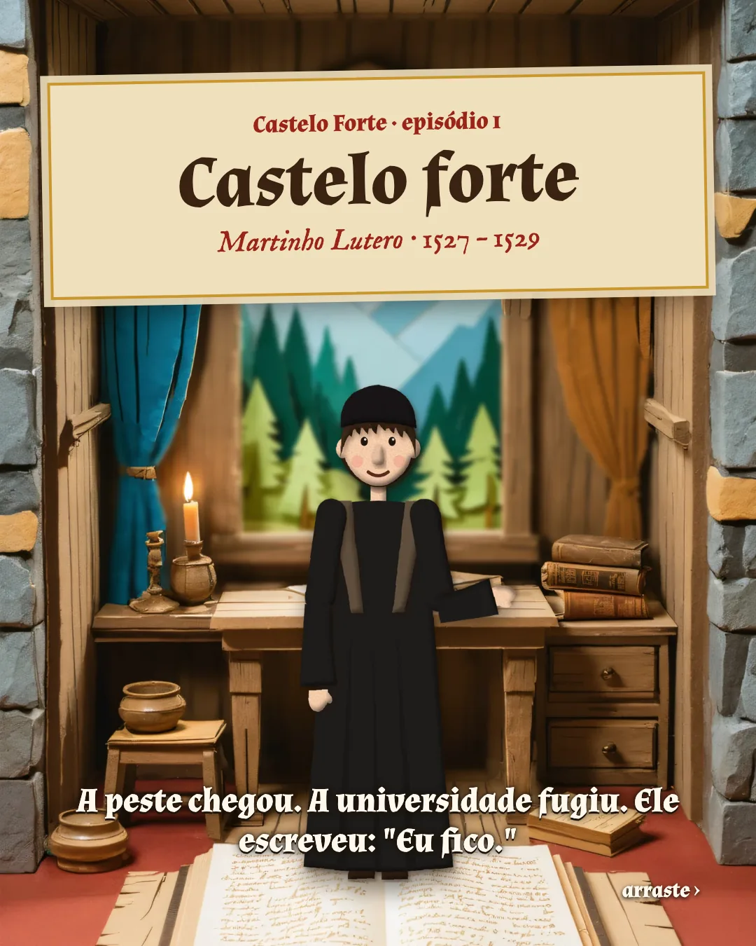 Cartão 1 do resumo de Martinho Lutero