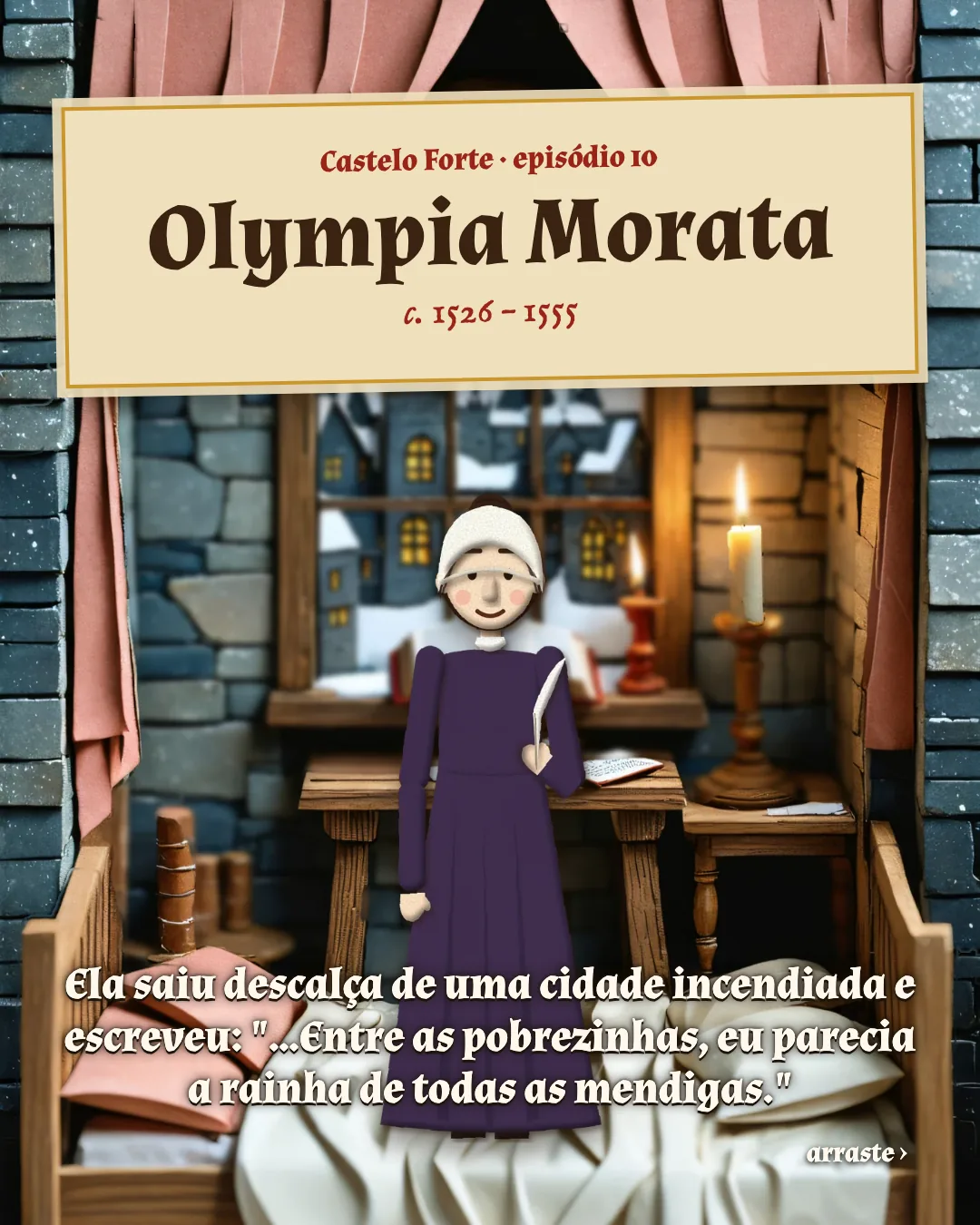Cartão 1 do resumo de Olympia Morata