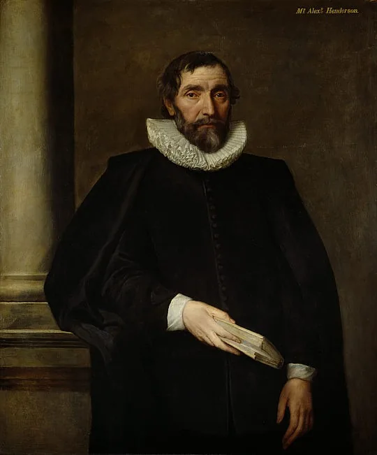Anthony van Dyck (atrib.), Alexander Henderson, c. 1641 · Domínio público.
