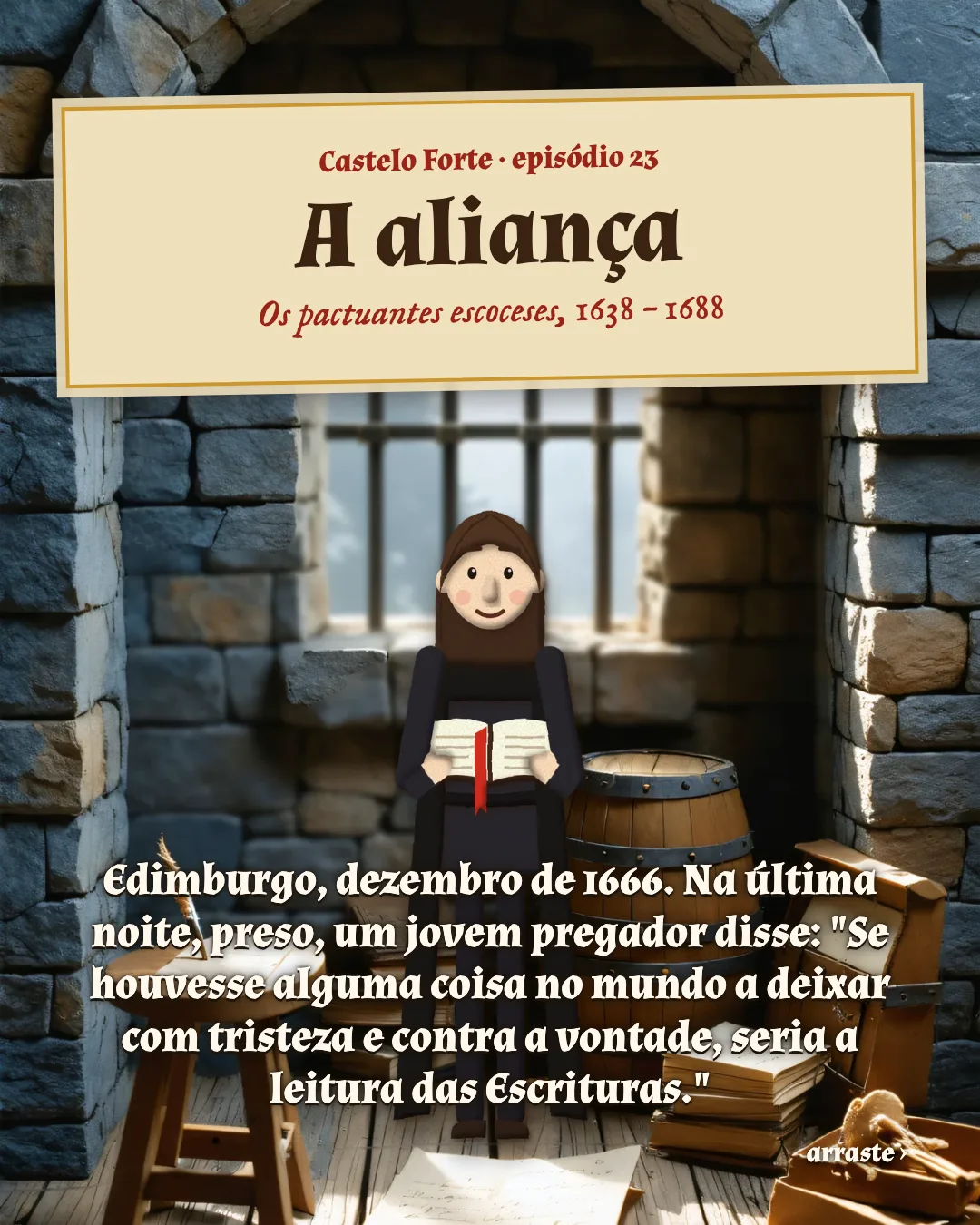 Cartão 1 do resumo de A aliança
