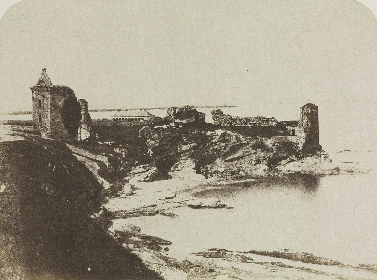 O castelo de St Andrews. D. O. Hill, 1846. Cleveland Museum of Art. CC0.