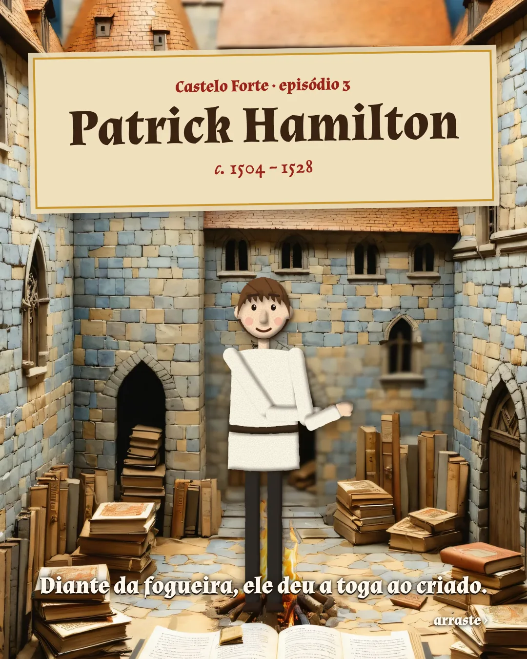 Cartão 1 do resumo de Patrick Hamilton