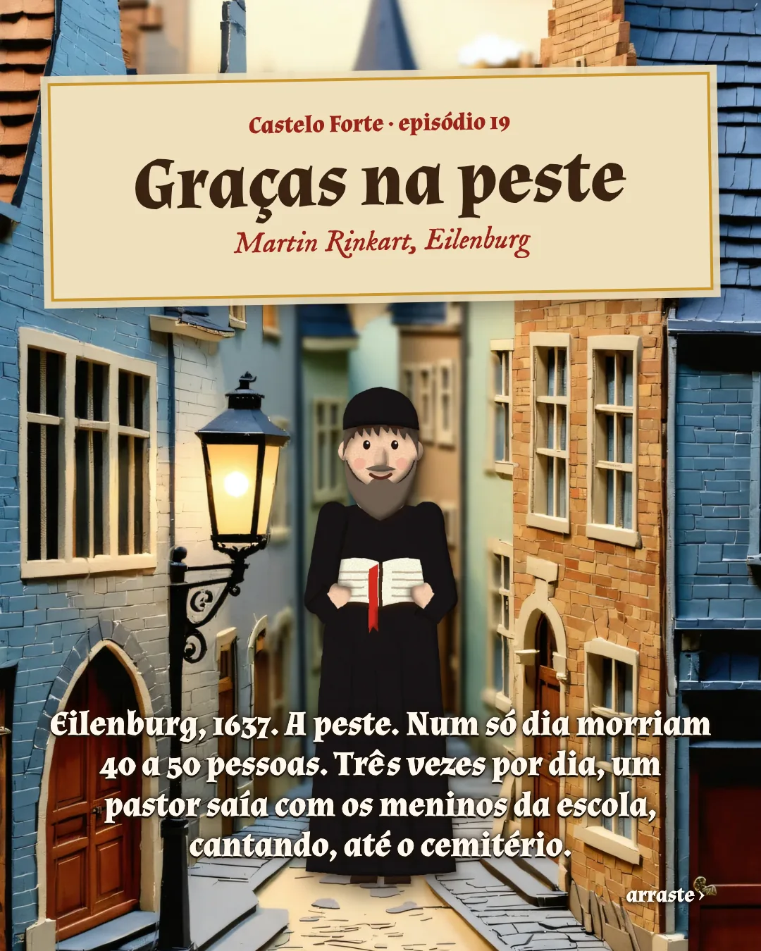 Cartão 1 do resumo de Graças na peste