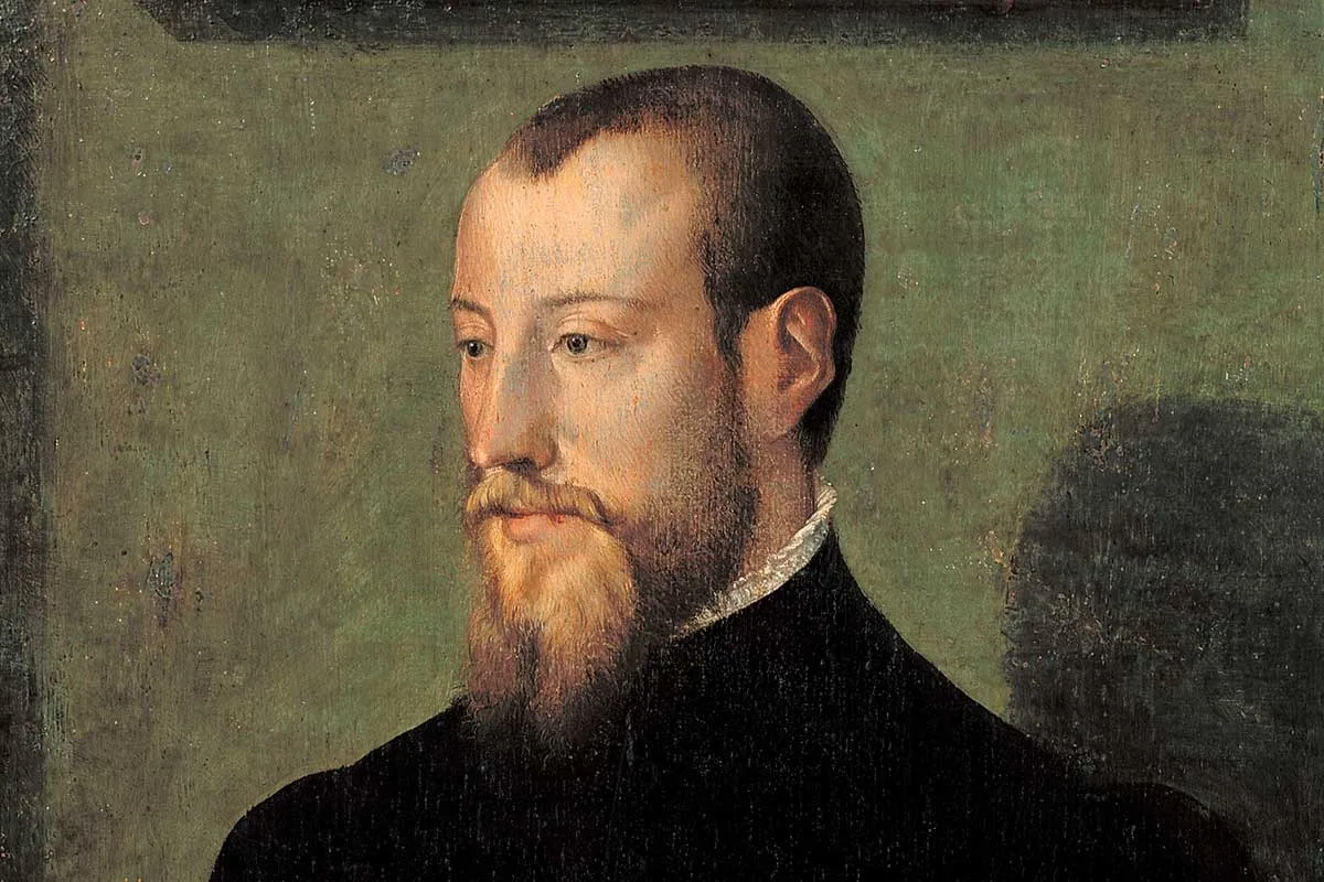 Teodoro de Beza aos 24 anos, anônimo, séc. XVI, Musée international de la Réforme, Genebra. Domínio público.