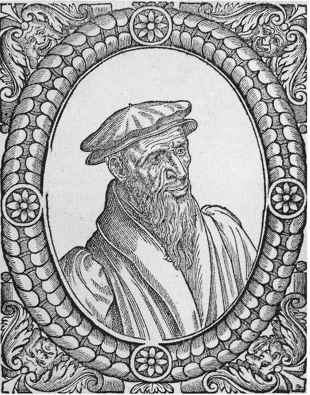 Guillaume Farel nas Icones de Teodoro de Beza (Genebra, 1580). Domínio público.