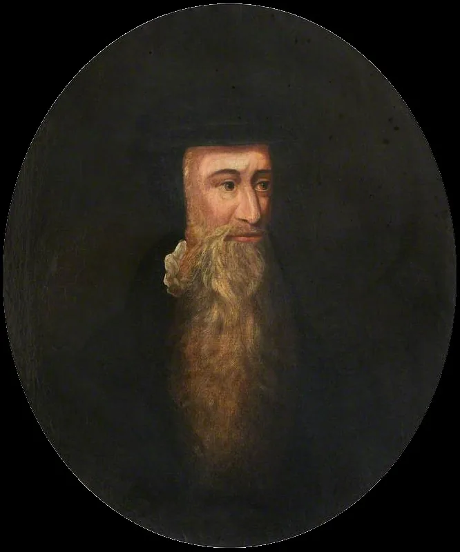 John Knox, segundo Adrian Vanson, University of St Andrews. Domínio público.