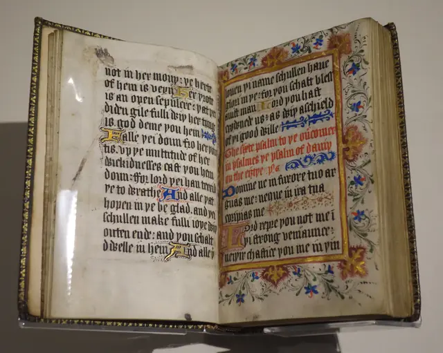 Saltério wycliffita, c. 1500, British Library. Foto: Daderot, CC0.